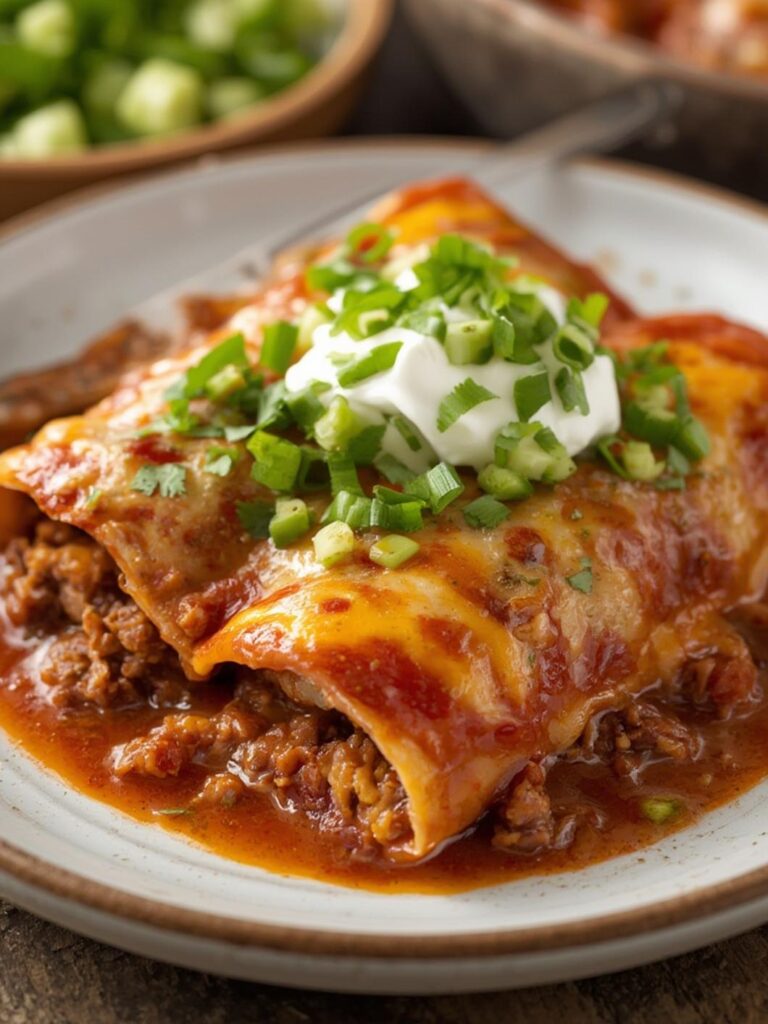 Best Cheesy Beef Enchiladas Recipe 2025